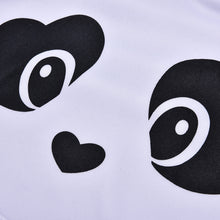 Womens Casual Long Sleeve Cute Panda Pocket Hoodie Sweatshirt Pullover Tops Shirt Coat J4U66