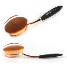 2pcs powder makeup foundation brush blend tools oval makeup cosmetic cream puff powder blush make up brushes J4U66