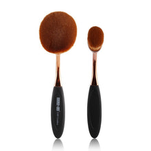 2pcss Powder Makeup Foundation Brush Blend Tools Oval Makeup Cosmetic Cream Puff Powder Blush Make Up Brushes J4U66