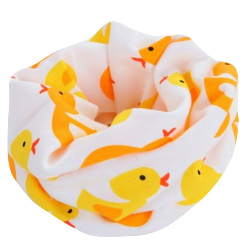New Fashion Baby Scarf Children Kids Boys Girls Scarves Cotton Collar Neck Scarf J4U66