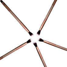 Makeup Eye Powder Foundation Eyeshadow Flawless Blending Double-Ended Eye Shadow Brush Tool J4U66