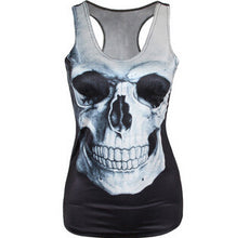 Tanks & Camis RIBS 3D Vest Tops Skull Bone Camisole Sexy Tank J4U66