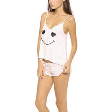 New Funny pajamas Casual Sleepwear Women's Fashion Cotton Blended Shirt + Shorts Pants J4U66