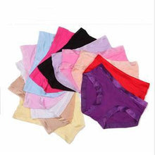 Sexy Lingerie Panties Women Seamless Medium Waist Modal Briefs Women Intimates Underwear J4U66
