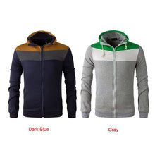 ing &Men's Fashion Hoodie Sweatshirts Fleece Casual Slim Zipper Nylon Jacket  J4U66