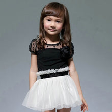 Kids Girls Clothing Sets Dress Princess Tutu Dresses Flower Baby Lace Gauze One-PieceJFY66