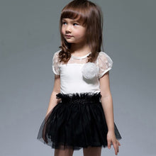 Kids Girls Clothing Sets Dress Princess Tutu Dresses Flower Baby Lace Gauze One-PieceJFY66