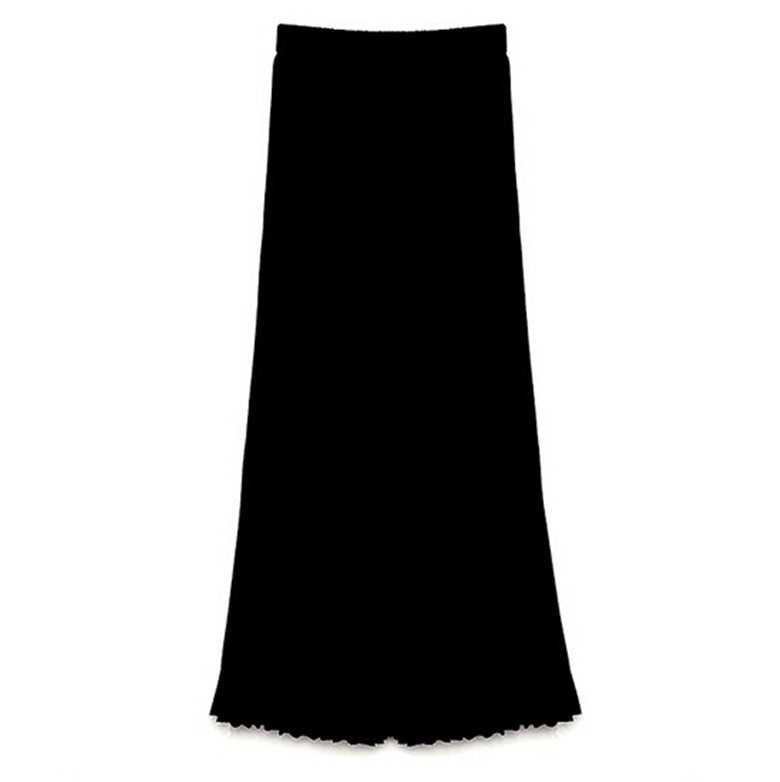 long chiffon skirts candy color pleated maxi womens skirts J4U66