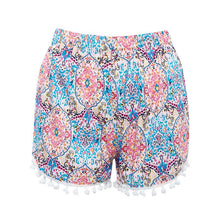 New Shorts Women Lady Sexy Printed High Waist Short Femme J4U66