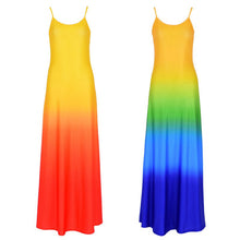 women sexy boho casual chiffon evening party beach long maxi dress J4U66
