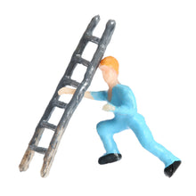 25pcs workmen model train workers figures workman painted little people model building 1 7 scale toy figures for kids J4U66