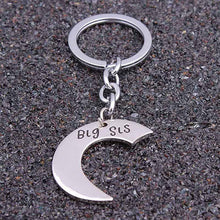 3pc Family Charm Keyring Big Middle Little Sis Sister Heart Keychains Women Girl Friends  J4U66