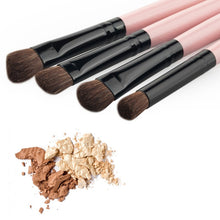 4pcss Eye Brushes Set Eyeshadow Foundation Mascara Blending Pencil Brush Makeup Tool Cosmetic Black Popular J4U66