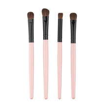 4pcs eye brushes set eyeshadow foundation mascara blending pencil brush makeup tool cosmetic black popular J4U66
