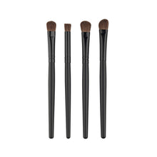 4pcs eye brushes set eyeshadow foundation mascara blending pencil brush makeup tool cosmetic black popular J4U66