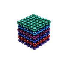 5mm magnetic beads 21 piecescolormix magnetic balls puzzle spheres educational toy for diy project J4U66