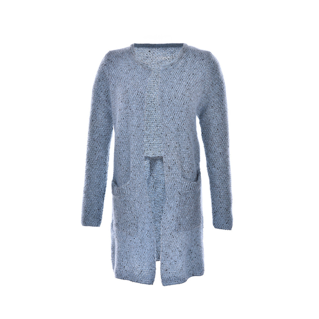 6 Colors Tricotado Cardigan /Women Casual Long Sleeve Knitted Cardigans Crochet Ladies Sweaters J4U66