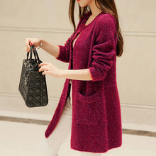 6 Colors Tricotado Cardigan /Women Casual Long Sleeve Knitted Cardigans Crochet Ladies Sweaters J4U66