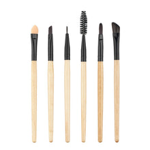 6pcss Makeup Brushes Set Make Up Wood Tools Cosmetics Foundation Face Eyeshadows Brush Kit Pincel Maquiagem J4U66