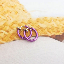 and fashionclip on boby nose lip ear piercing rings clip punk goth false clip earrings J4U66