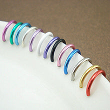 And Clip on Boby Nose Lip Ear Piercing Rings Clip Punk Goth False Clip Earrings J4U66