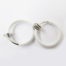 And Clip on Boby Nose Lip Ear Piercing Rings Clip Punk Goth False Clip Earrings J4U66