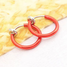 and fashionclip on boby nose lip ear piercing rings clip punk goth false clip earrings J4U66