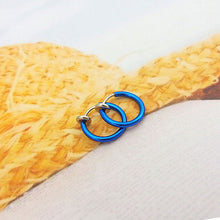 and fashionclip on boby nose lip ear piercing rings clip punk goth false clip earrings J4U66