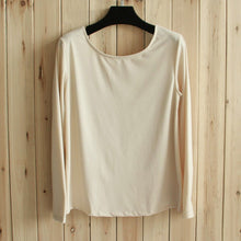 angel wings t-shirts for women quality long sleeve print tee nakedcolor back v neck wing pattern shirt J4U66