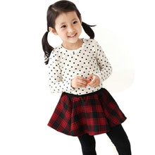 arival baby girls blouse polka dot long sleeve shirt tops blouse casual cotton kids clothes J4U66