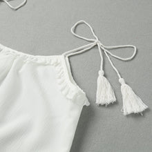 crop top women bralette vintage halter spaghetti strap women tops tassel camisole casual backless top camis J4U66