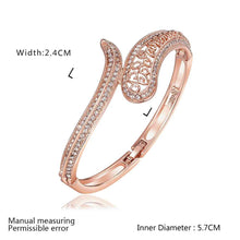 jewelry 18k gp cuff buckle women bracelet bangle pulseiras femininas 04 J4U66