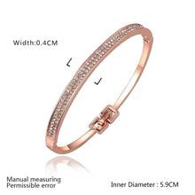 jewelry 18k gp cuff small drill phase women bracelet bangle pulseiras femininas 0 J4U66