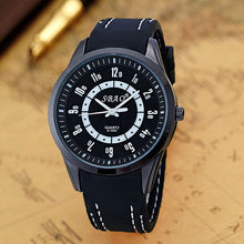 Men's Fashion Ssilicone Rubber Watches Luxury Sport Analog Quartz Wrist Watch  J4U66