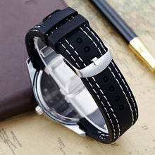 Men's Fashion Ssilicone Rubber Watches Luxury Sport Analog Quartz Wrist Watch  J4U66