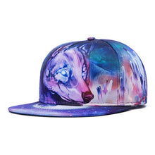 Baseball Caps Animal Print Chapeau Plain Snapback Flat Peak Hat Hip Hop Funky Baseball Cap J4U66