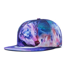 Baseball Caps Animal Print Chapeau Plain Snapback Flat Peak Hat Hip Hop Funky Baseball Cap J4U66