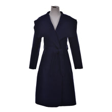Woolen Overcoat Women long black red royal trench british style manteau femal coats  J4U66