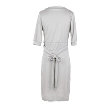 s ladies clothes women dress pockets belt half sleeves solid vestido casual mini vestidos femininos J4U66