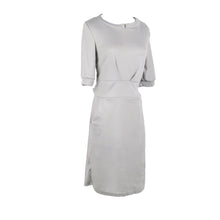 s ladies clothes women dress pockets belt half sleeves solid vestido casual mini vestidos femininos J4U66