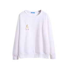 gray women sweatshirt long sleeve casual letter print pullover hoodies J4U66
