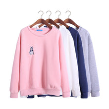 gray women sweatshirt long sleeve casual letter print pullover hoodies J4U66