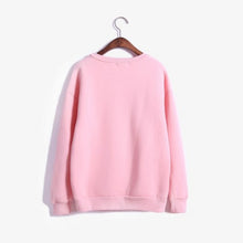 gray women sweatshirt long sleeve casual letter print pullover hoodies J4U66