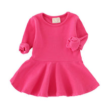 kids girls dresses cotton long sleeve princess dress children girl clothes J4U66