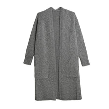 women cardigan long sleeve knitted sweatercasual loose knitwear women long sweater blusas grey black camel J4U66
