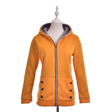 Women Warm Zip Up Thick Cotton Outerwear Hooded Sweatshirt Hoodies Coat Jacket Plus Size S-3XL J4U66