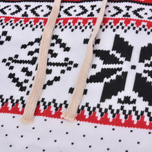 Women Hoody Sweatshirts Pullovers Harajuku Snowflake Printed Coat White Hoodies moleton Feminine J4U66