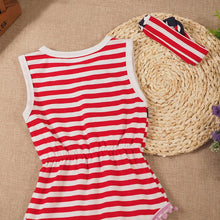 Baby Girl Romper Stars Printed Jumpsuit with Headband Set born Rompers J4U66