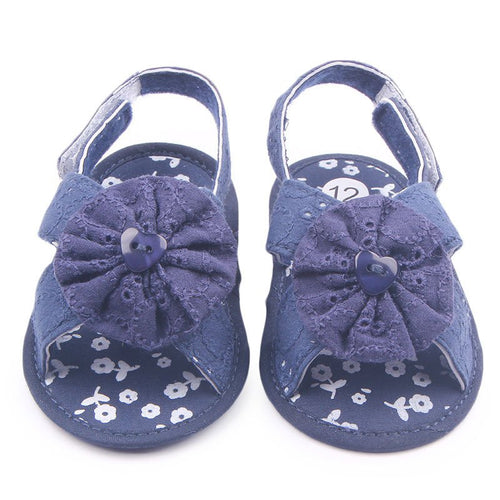Baby Girls Infant Toddler Sandals Shoes Soft Sole Kids Crib Walking Sneaker Prewalker Shoe J4U66