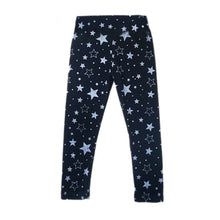 baby girls kids skinny star print leggings pants trousers 2~7 years J4U66